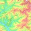 Diktel topographic map, elevation, terrain