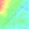Phú Định topographic map, elevation, terrain