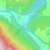 Preston topographic map, elevation, terrain