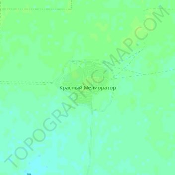 Красный Мелиоратор topographic map, elevation, terrain