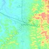 Moramanga topographic map, elevation, terrain