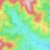 Bernau topographic map, elevation, terrain