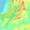 Bamaga topographic map, elevation, terrain