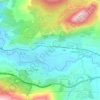 El Bujeo topographic map, elevation, terrain
