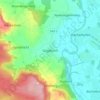 Gögglbach topographic map, elevation, terrain