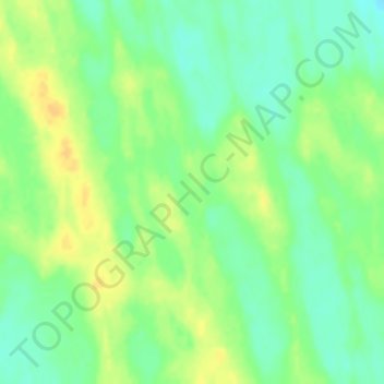 Lake Eyre Basin topographic map, elevation, terrain