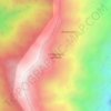 Corregimiento La Florida topographic map, elevation, terrain
