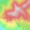 Monte Pedicino topographic map, elevation, terrain