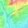Turó de Cerdanyola topographic map, elevation, terrain