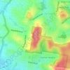 Toohey Mountain topographic map, elevation, terrain