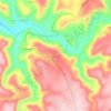 المشرفة topographic map, elevation, terrain
