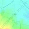 Chapadgaon topographic map, elevation, terrain