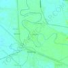 Senawan topographic map, elevation, terrain