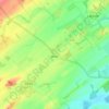 Orange Lane topographic map, elevation, terrain