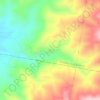 Adh Dhib topographic map, elevation, terrain