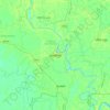 Madaripur topographic map, elevation, terrain