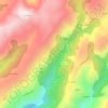 Muriellos topographic map, elevation, terrain