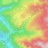 Grube - Fossa topographic map, elevation, terrain