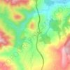 Mergueb topographic map, elevation, terrain