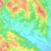 Pichl an der Raab topographic map, elevation, terrain