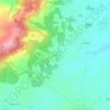 Vellery topographic map, elevation, terrain