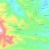 Tutar topographic map, elevation, terrain