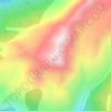 Kori topographic map, elevation, terrain