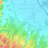 Te Puke topographic map, elevation, terrain