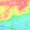 Beaver Creek Dam topographic map, elevation, terrain