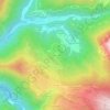 Cuore di Sorbo topographic map, elevation, terrain