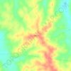 Dollar topographic map, elevation, terrain