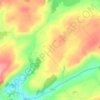 Abbey Mount topographic map, elevation, terrain