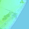 Punta Médanos topographic map, elevation, terrain