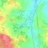 La Maison Neuve topographic map, elevation, terrain