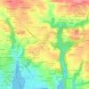 Kerampicard topographic map, elevation, terrain