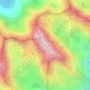 Gerlachovský štít topographic map, elevation, terrain