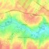 Avennes topographic map, elevation, terrain