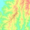 Marceline topographic map, elevation, terrain