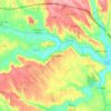 Marmeleira topographic map, elevation, terrain
