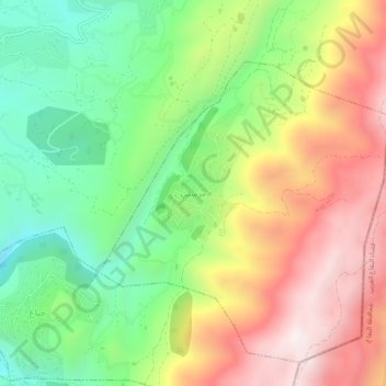 Mresti topographic map, elevation, terrain