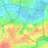 Acer Lane topographic map, elevation, terrain