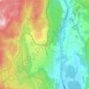Rotnes topographic map, elevation, terrain