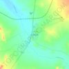 Kenhardt topographic map, elevation, terrain