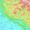 Sirmaur topographic map, elevation, terrain
