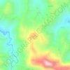 Cerro Santo Domingo topographic map, elevation, terrain