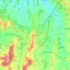 Barbezieux topographic map, elevation, terrain