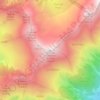 Cime de la Valette de Prals topographic map, elevation, terrain