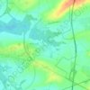 Belley topographic map, elevation, terrain