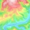 Marabonne topographic map, elevation, terrain