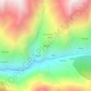 Tawain topographic map, elevation, terrain